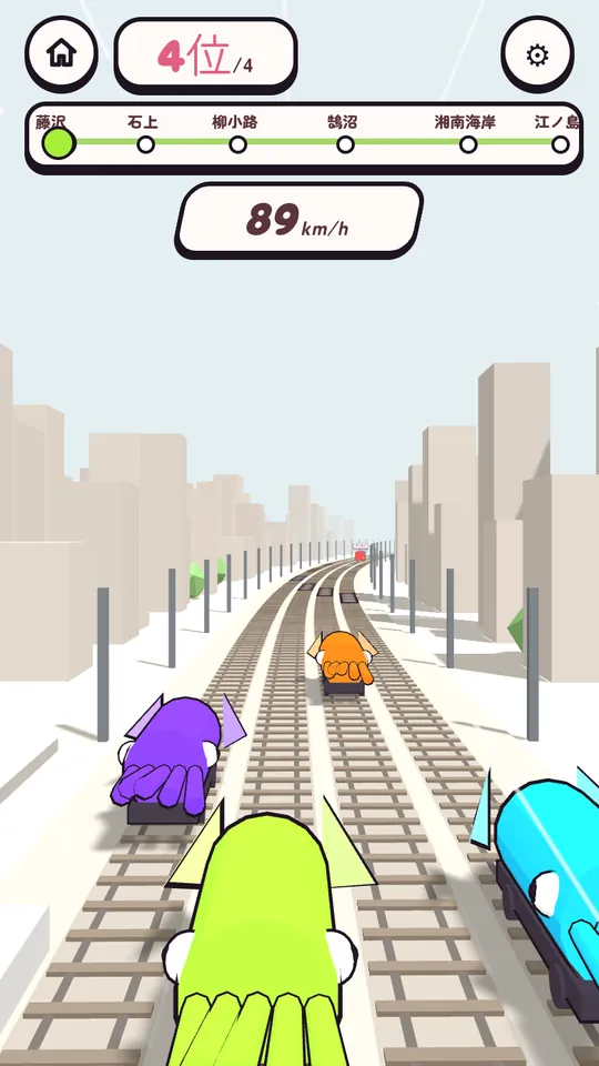 IKA TRAIN WORLD TOUR：Racing rivals across four tracks on the Enoden line course